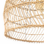 Bamboo Pendant Light for Living Room 14 Inch - Kevin by Luxury Rattan Handicrafts