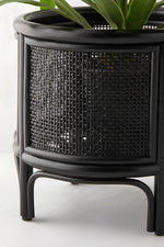 Rattan Plant Pot | Cane Flower Pot with Stand - Adah by Luxury Rattan Handicrafts