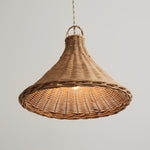 Bamboo Pendant Light for Living Room - Hanita by Luxury Rattan Handicrafts