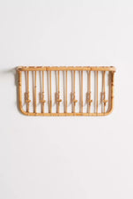 Luxury Rattan Handicrafts Rattan Bamboo Wall Hook, Wall Hanger, Cane Wall Hooks, entryway Hangers, entryway Hooks, Clothing Hangers - Luxury Rattan Handicrafts Home