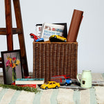Luxury Rattan Handicrafts Wicker wardrobe basket for storage, cloths, newspapers, photos or other memorabilia (12.5