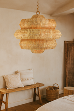Bamboo Pendant Light for Living Room - Alex by Luxury Rattan Handicrafts