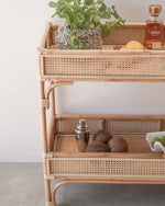 Rattan Bedside Table | Cane Side table | Bamboo table - Asmee - Luxury Rattan Handicrafts Uncategorized (Image 6)