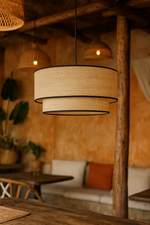 Jute Hanging Light - Jeevika