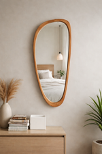Bamboo Wall Mirror - Ames