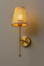Cane Wall Light - Janaki