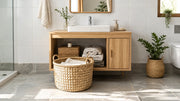 20 Bathroom Towel Storage Ideas That Make a Small Bathroom Feel More Organized