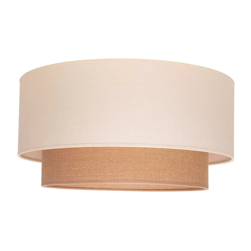 Jute Ceiling Light for Bedroom | Natural Hanging Lamp - Bram