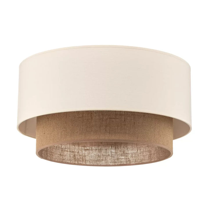 Jute Ceiling Light for Bedroom | Natural Hanging Lamp - Bram