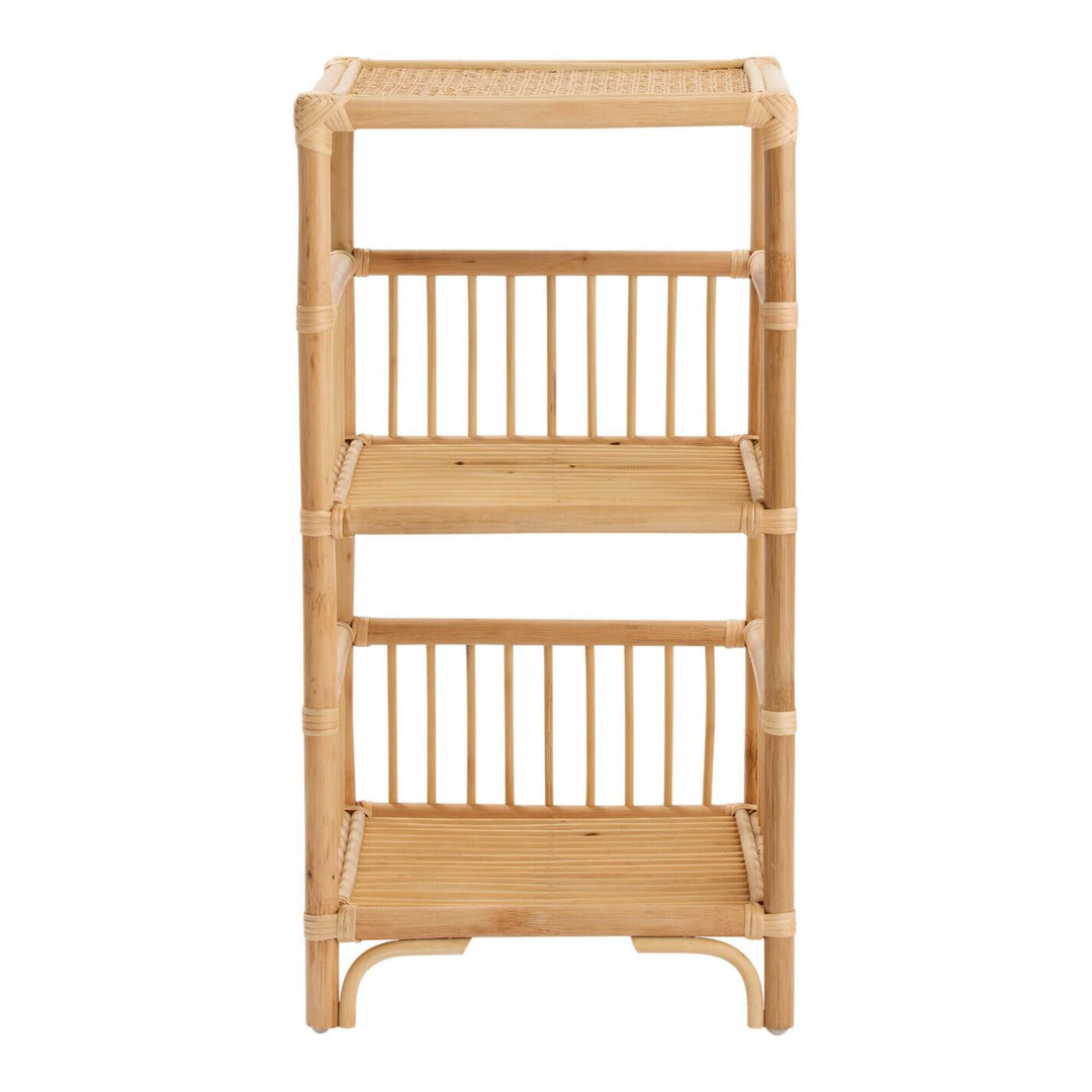 Rattan Bedside Table for Bedroom | Cane Side Table | Bamboo Table - Adah