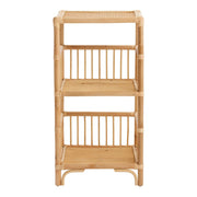 Rattan Bedside Table for Bedroom | Cane Side Table | Bamboo Table - Adah