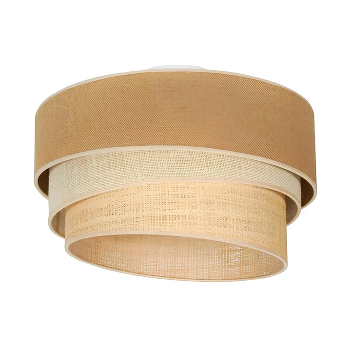 Jute Pendant Light for Hallway | Natural Hanging Lamp - Xerxes