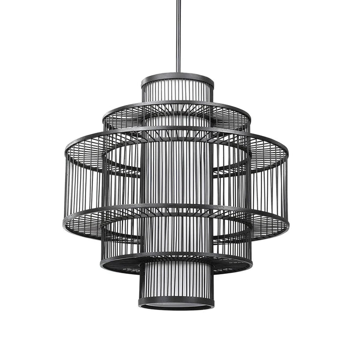 Bamboo Hanging Light for Kitchen | Rattan Pendant Lamp - Joss