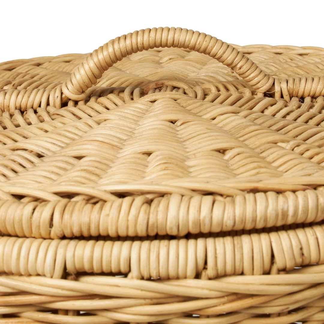 Rattan Laundry Basket for Bathroom - Jarethson