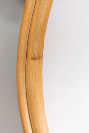 Rattan Wall Mirror for Living Room - Holbeck