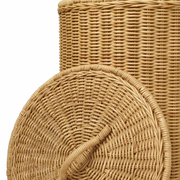 Dasya rattan bamboo laundry basket