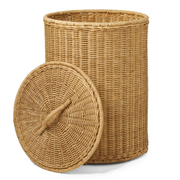 Dasya rattan bamboo laundry basket