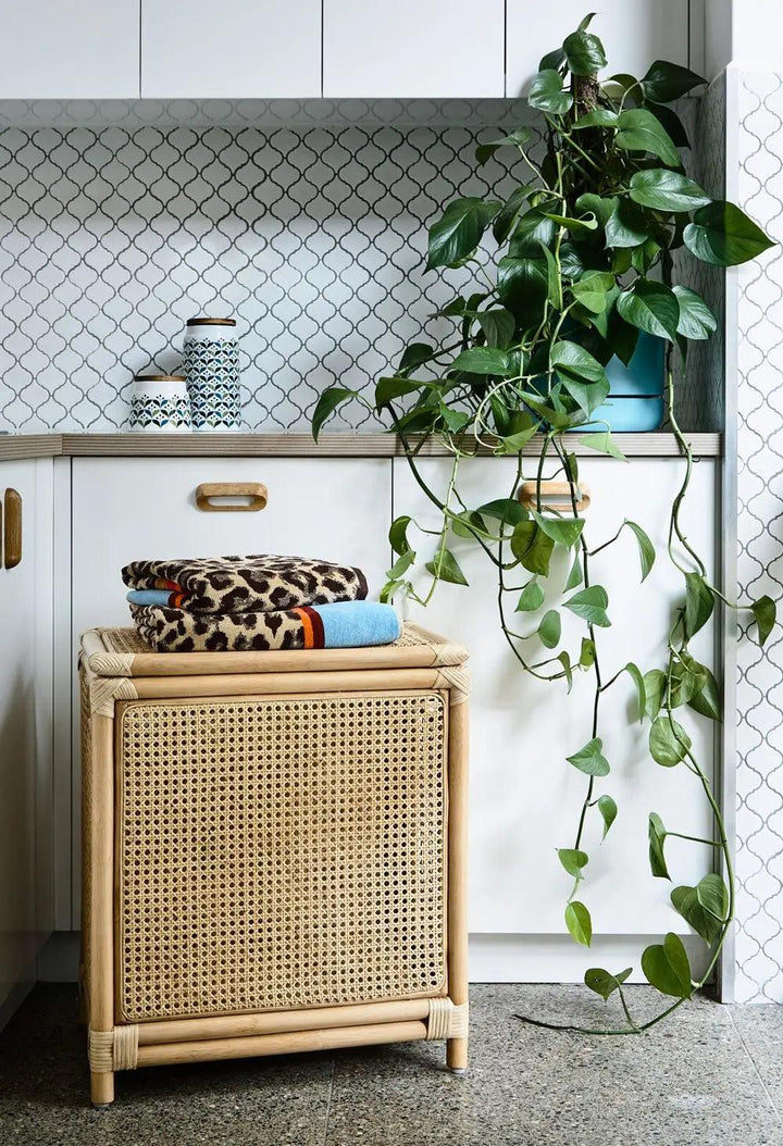 Rattan Laundry Basket for Bathroom - Morrison