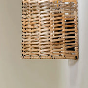 Rattan Wall Sconce for Bedroom | Bamboo Wall Light - Larisa