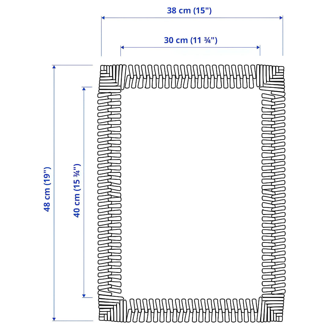 Rattan Photo Frame for Home - Edricson