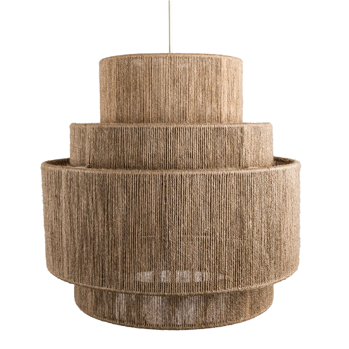 Jute Chandelier for Dining Room - Keegan