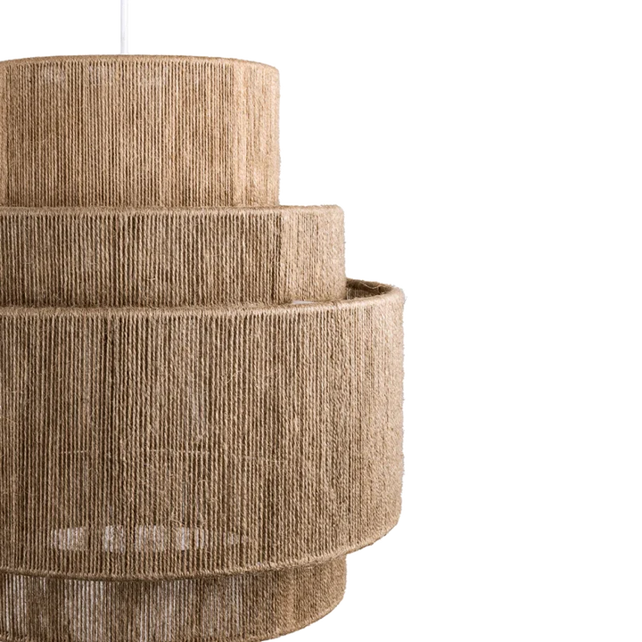 Jute Chandelier for Dining Room - Keegan