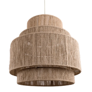 Jute Chandelier for Dining Room - Keegan
