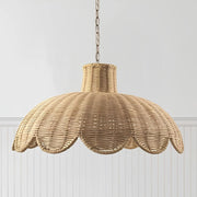 Wicker Hanging Light for Kitchen | Rattan Pendant Lamp - Casata