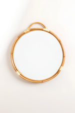 Bamboo Wall Mirror for living room | Cane Wall Mirror | Rattan Mirror - Navya - Luxury Rattan Handicrafts 