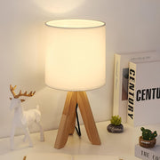 Rattan Table lamp for Living room | Bamboo Bedside table lamp | Cane Table lamp - Mahika by Luxury Rattan Handicrafts 