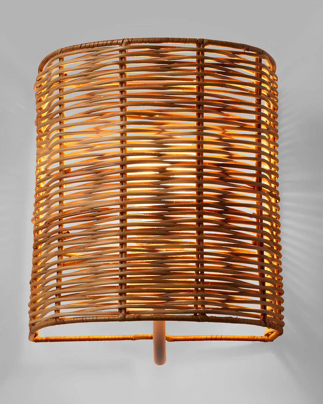 Bamboo Wall Sconce for Hallway | Rattan Wall Lamp - Mirai