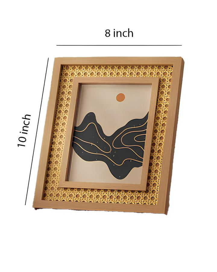 Rattan Photo Frame | Cane Photo Frame | Bamboo Photo Frame - Mirai - Luxury Rattan Handicrafts  Uncategorized (Image 3)