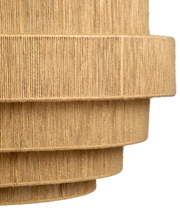 Bamboo Hanging Light for Staircase | Rattan Pendant Lamp - Zeal