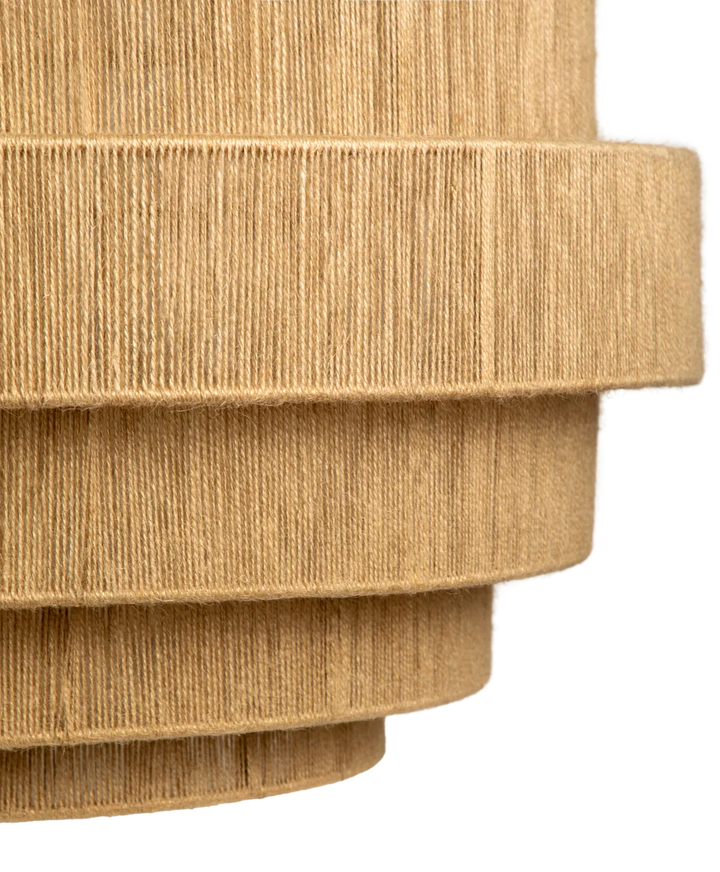 Bamboo Hanging Light for Staircase | Rattan Pendant Lamp - Zeal