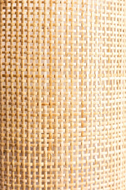 Wicker Wall Lamp for Kitchen | Cane Wall Light - Yaelen