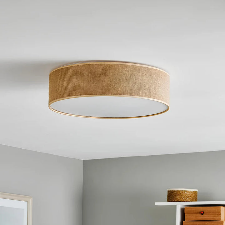 Jute Pendant Light for Living Room - Yorick