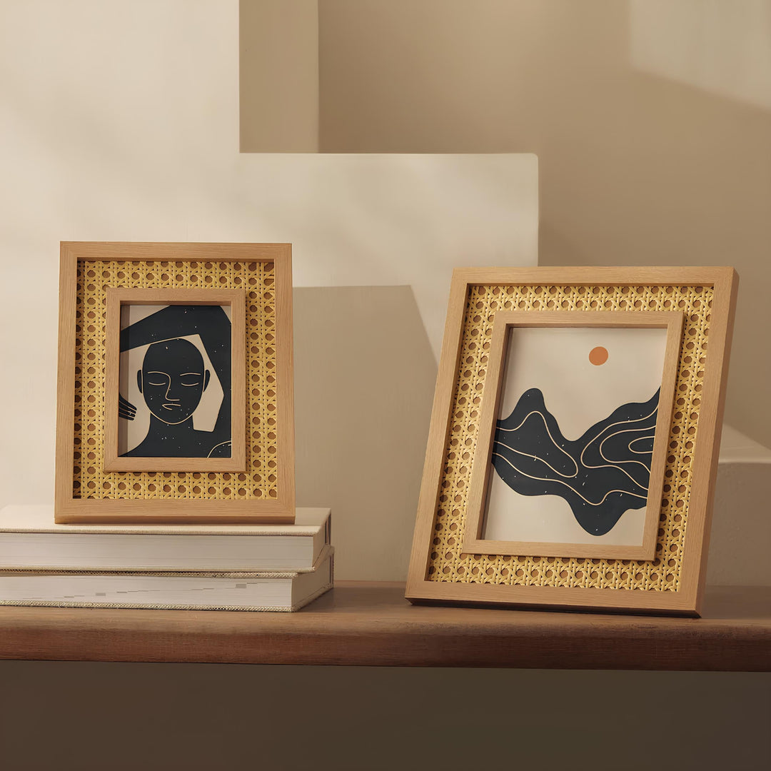 Rattan Photo Frame | Cane Photo Frame | Bamboo Photo Frame - Mirai - Luxury Rattan Handicrafts  Uncategorized (Image 1)