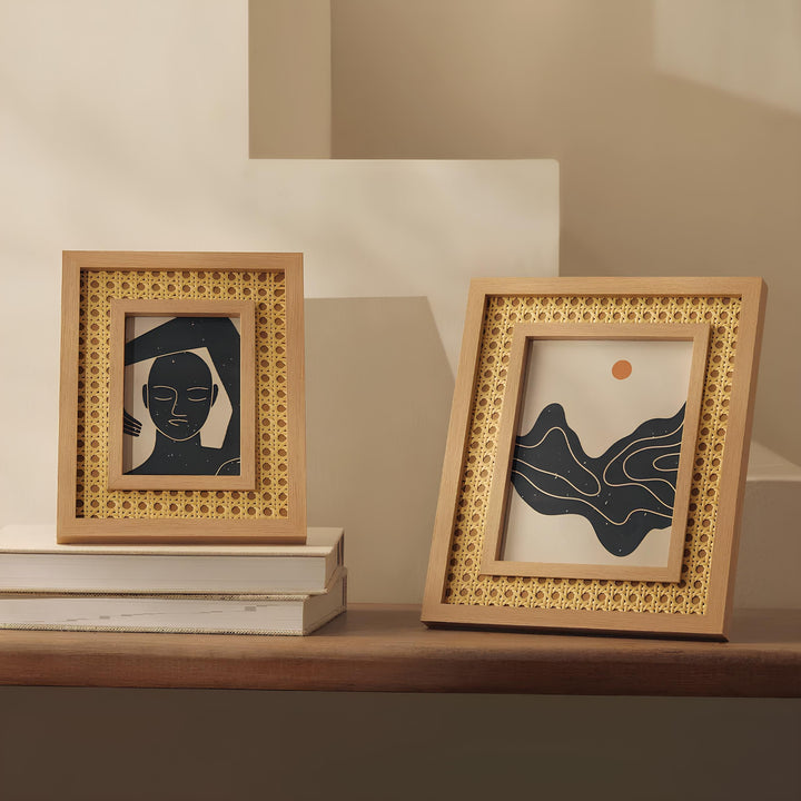 Rattan Photo Frame | Cane Photo Frame | Bamboo Photo Frame - Mirai - Luxury Rattan Handicrafts  Uncategorized (Image 1)