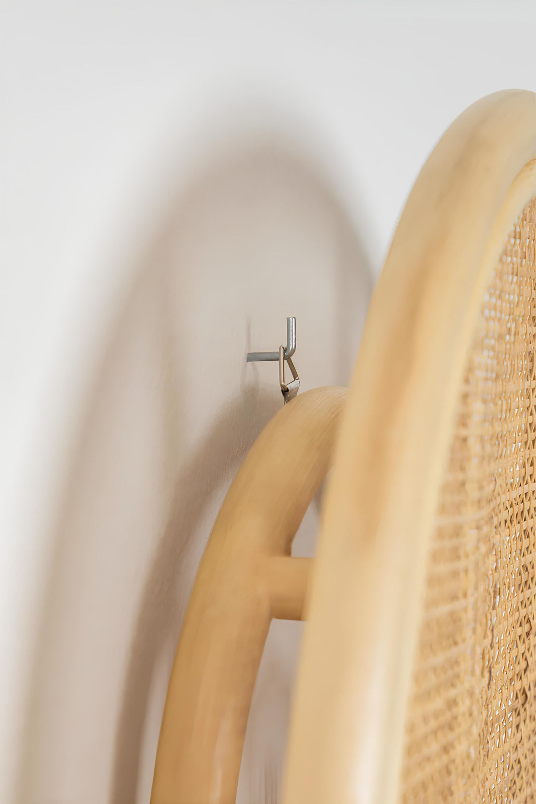 Rattan Wall Lamp for Bedroom | Cane Wall Sconce - Rebecca