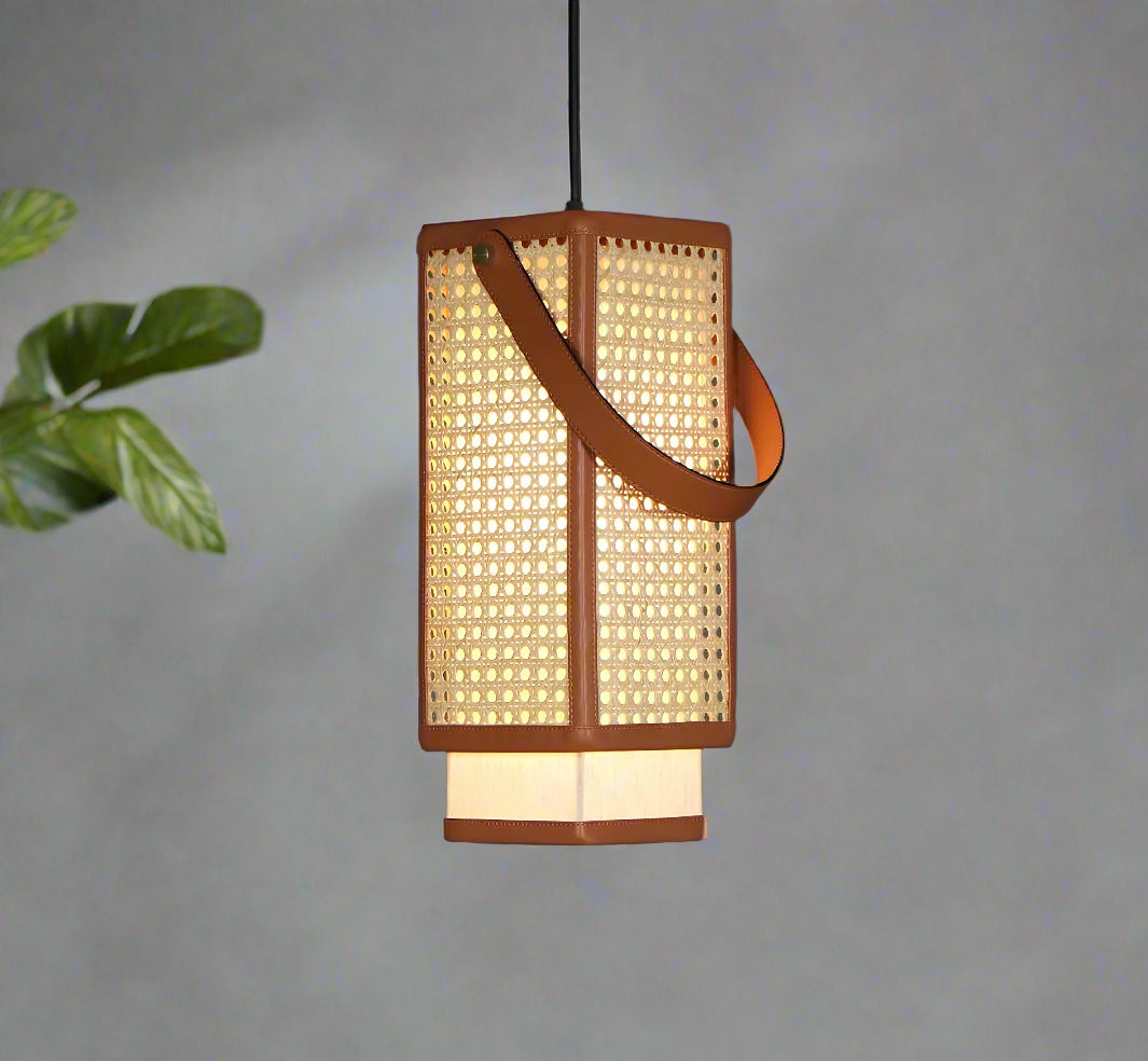 Rattan Pendant Light - Aayu