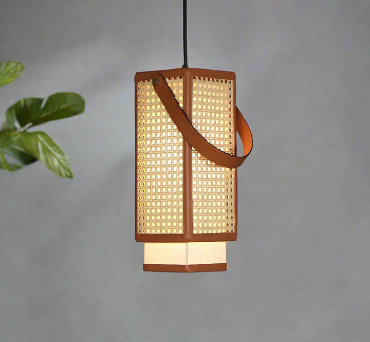 Rattan Pendant Light - Aayu