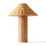 Rattan & Bamboo Cane Table Lamp - Shrishti