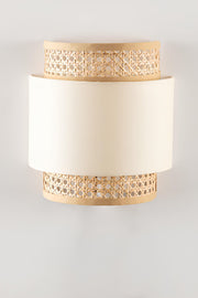 Bamboo Wall lamps For Living Room | Rattan Wall scones | Wicker Wall Lamps | Cane Wall Scones - Taara - Luxury Rattan Handicrafts 