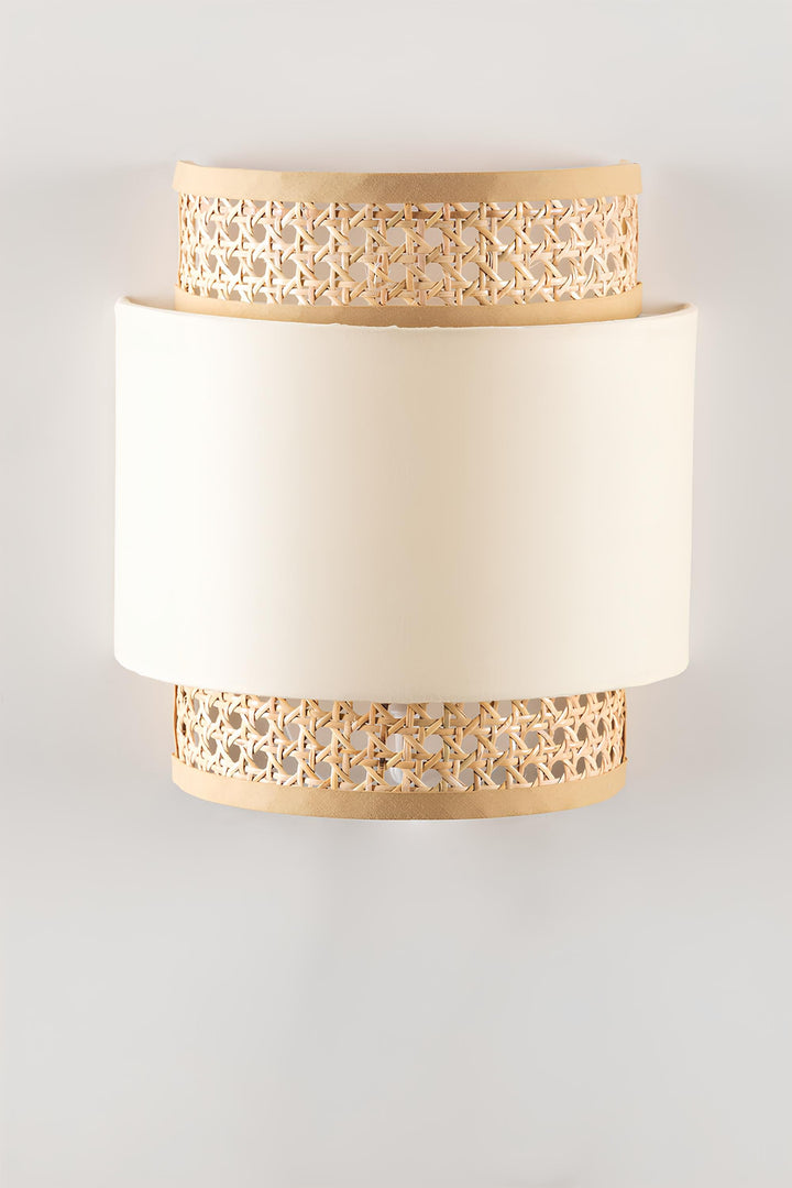Bamboo Wall lamps For Living Room | Rattan Wall scones | Wicker Wall Lamps | Cane Wall Scones - Taara - Luxury Rattan Handicrafts 