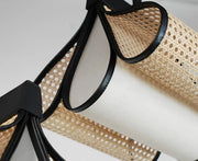 Rattan Hanging Light for Living Room | Cane Pendant Lamp - Pixie
