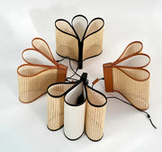 Rattan Hanging Light for Living Room | Cane Pendant Lamp - Pixie