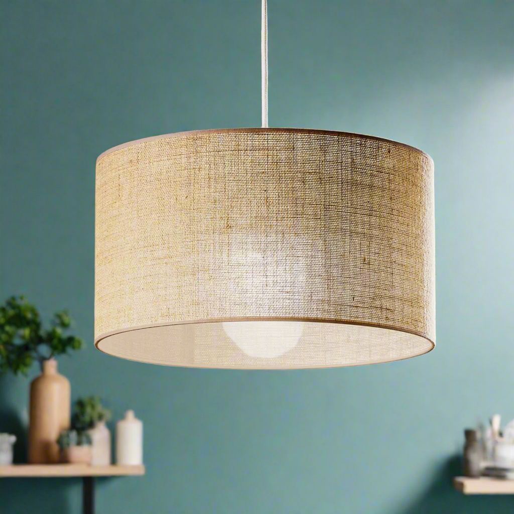 Jute Hanging Light - Jasmit