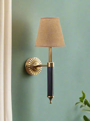 Jute Wall Light for Hallway | Natural Handwoven Wall Lamp - Jareth