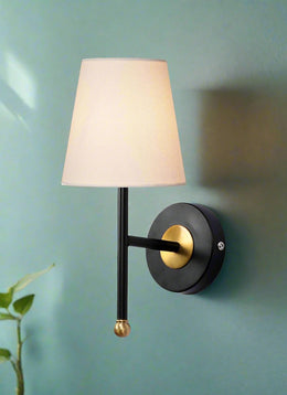 Vintage Fabric Wall Light for Hallway | Decorative Wall Lamp - Yalen