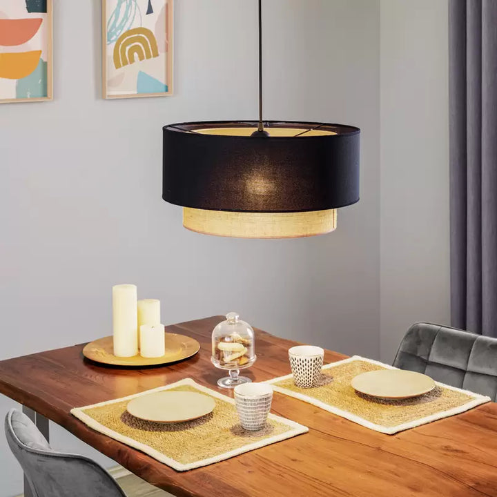 Jute Hanging Light - Keya